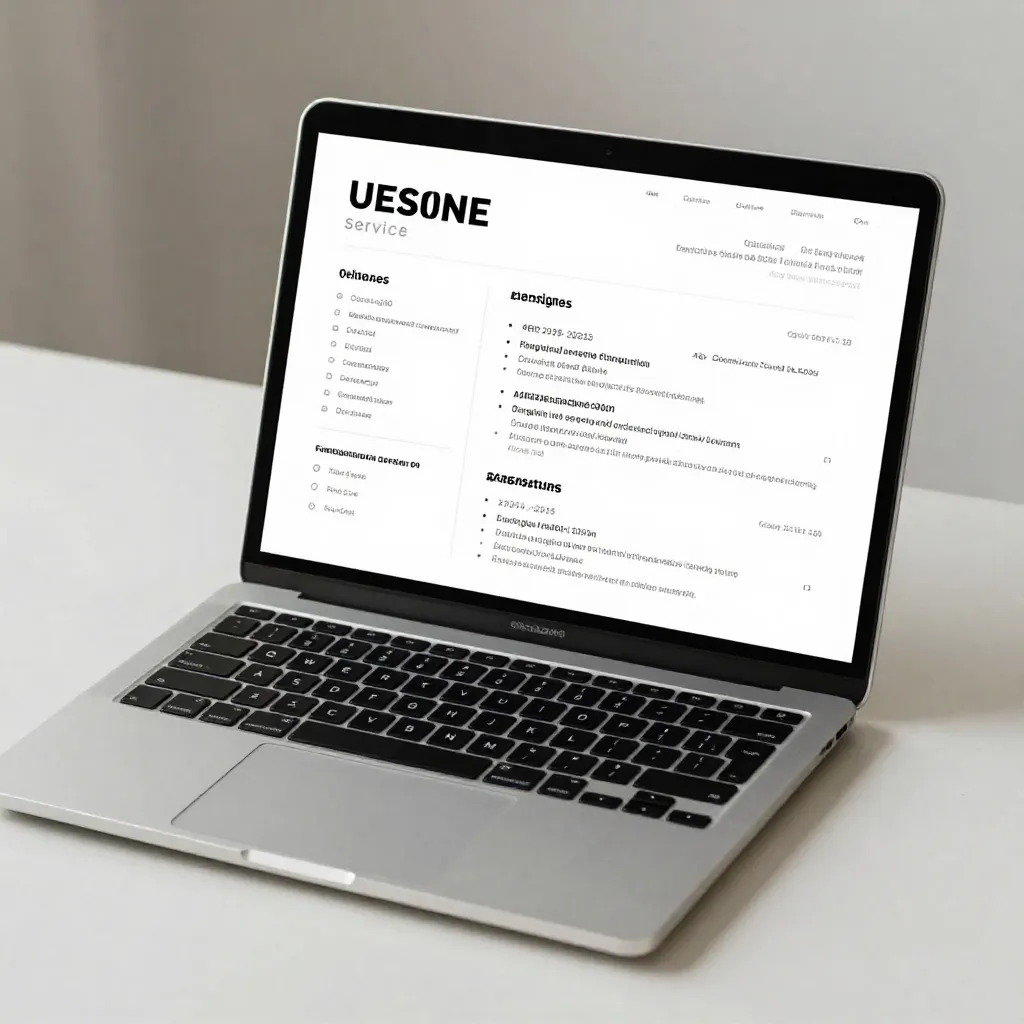 Resume formatting service