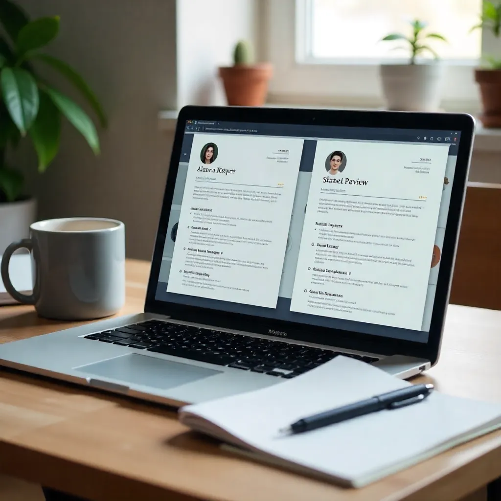 Resume submission process