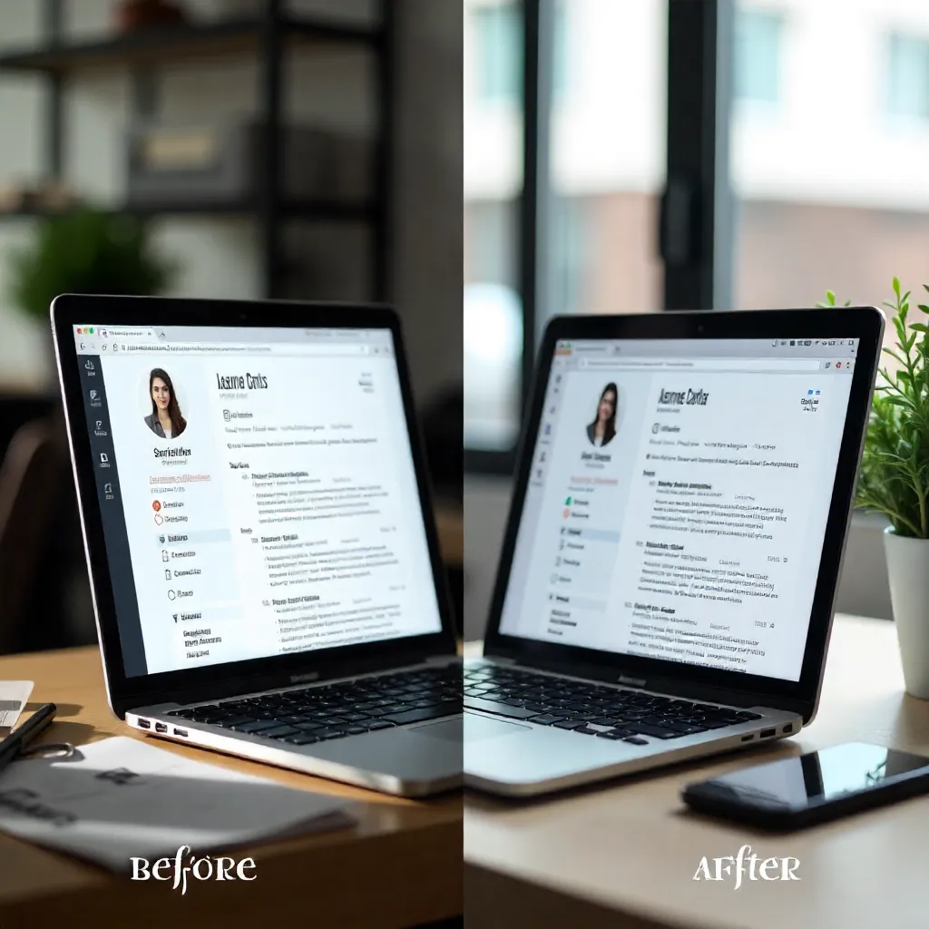 Professional resume redesign