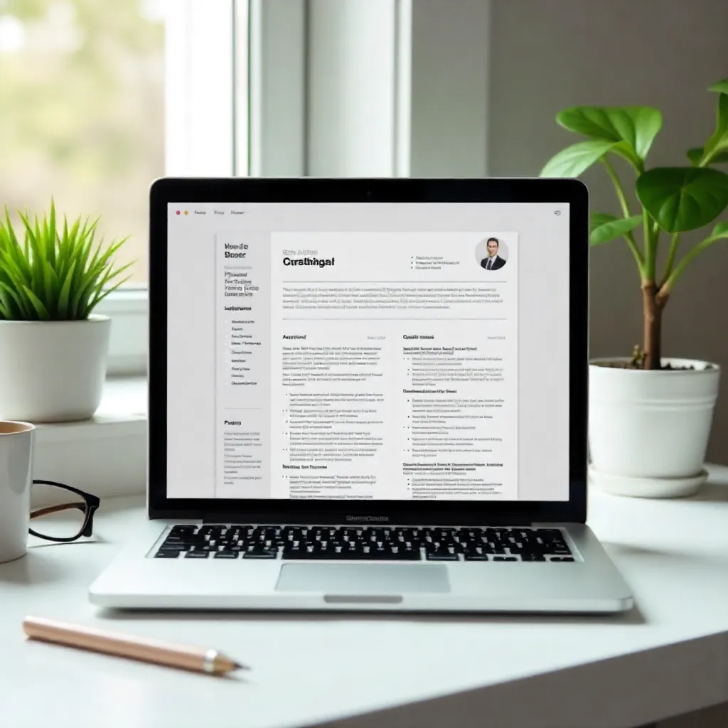 Professional resume template